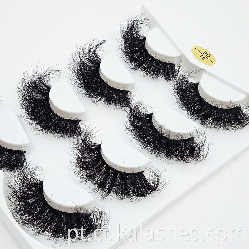 4 Pairs Eyelashes